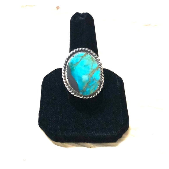 Jewelry - Vintage Royston Turquoise Sterling Silver Ring
